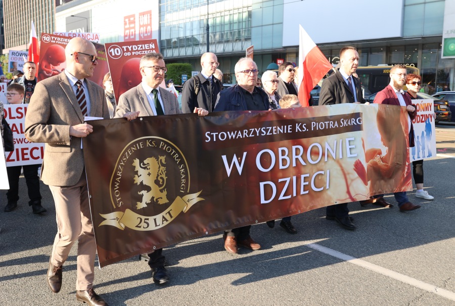 Marsz w obronie dzieci Warszawa 2024