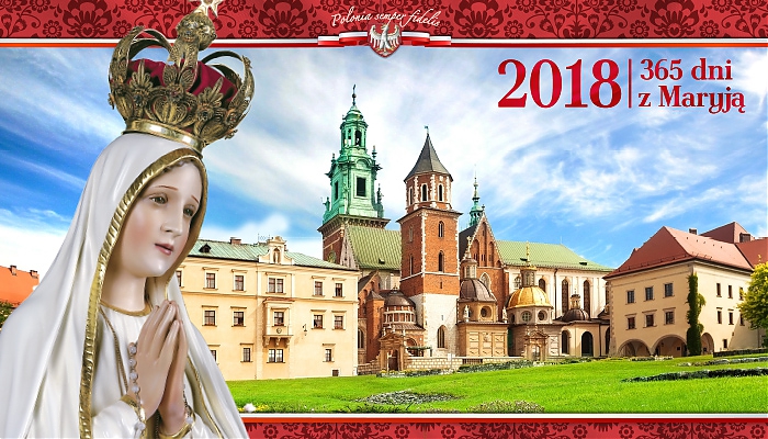 Kalendarz "365 dni z Maryją" na 2018 rok