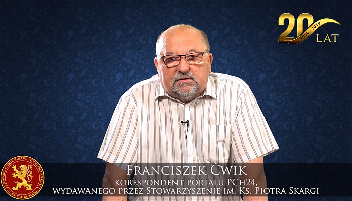 Franciszek L. Ćwik: o co walczy Stowarzyszenie Kultury Chrześcijańskiej?