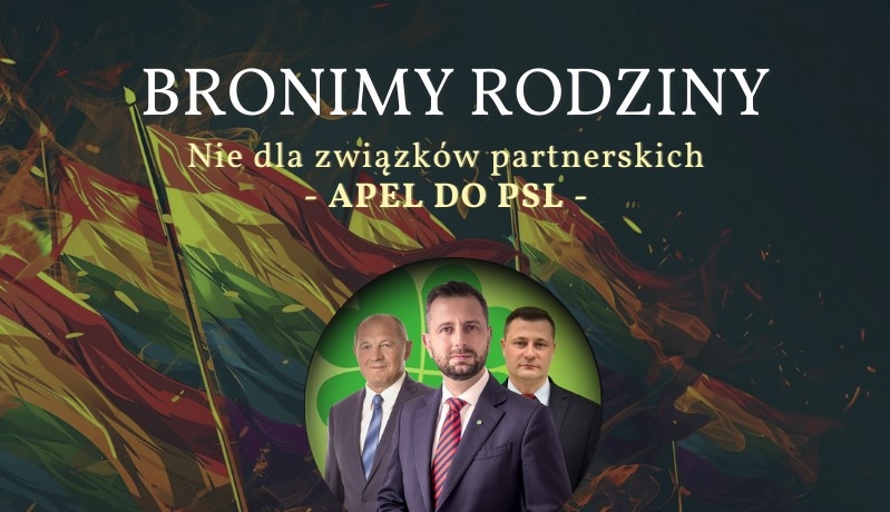 Stajemy w obronie rodziny. „Nie” dla zrównania związków partnerskich z rodzinami