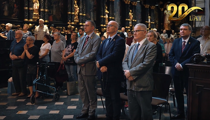 Tłumy wiernych na jubileuszowej Mszy Świętej za Stowarzyszenie im. Ks. Piotra Skargi