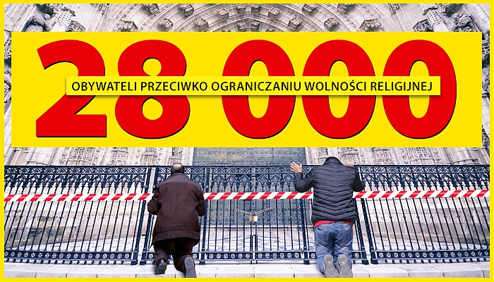 My chcemy Boga – polscy katolicy chcą zniesienia restrykcji w kościołach