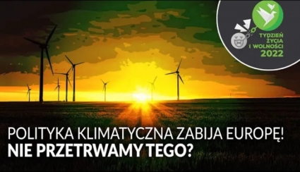Andrzej Sadowski: Polityka klimatyczna zabija Europę!