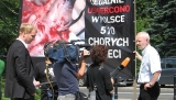 &rdquo;Stop aborcji&rdquo; - pikieta przed budynkiem Sejmu RP
